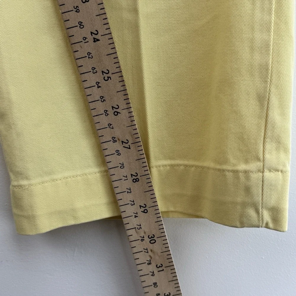 Polo Ralph Lauren Pants Mens 33x30 Yellow Butter Twill Prosepect Casual Flat NEW